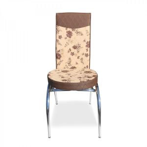Trpezarijska stolica MERCAN eko koža (bež/smeđa)
