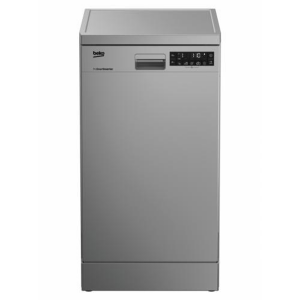 Mašina za suđe BEKO DFS 28021 X; 45cm; 10 kompleta; 8 programa