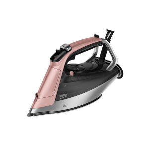 Beko pegla na paru SIM 8130 P 3000W SoftGlide crno-roza