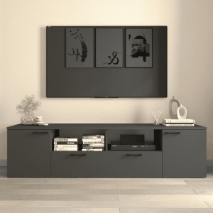 TV komoda NINA 180 cm – antracit 