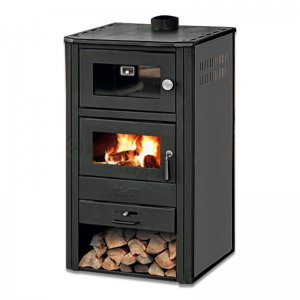 Kamin Blist BRM sa Rernom – 12-14 kW, Peć na čvrsto gorivo sa pločom i pećnicom