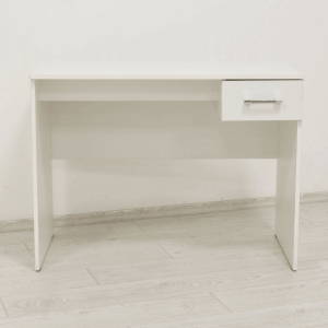 Kompjuterski Stol SMART Bijeli – Radni Sto od Iverice 100 cm