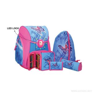 Torba Set BUTTERFLY LED kopča