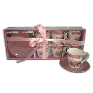 Set šalica PINK ROSE 220ml