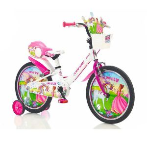 Biciklo CORELLI LOVELY; 20”; aluminijum; (bijela/pink) 