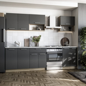 Kuhinja Viola – Siva, 2m