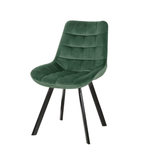 HANA Green – Trpezarijska Stolica Velvet Zelena