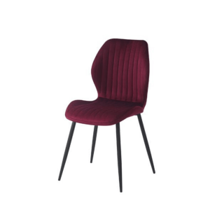 ERIN Trpezarijska Bordo Tapacirana Stolica