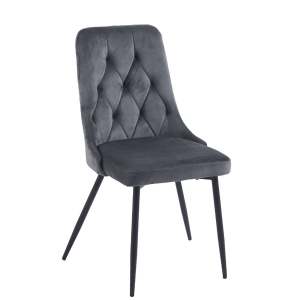 MARI Siva Udobna Stolica za Trpezariju