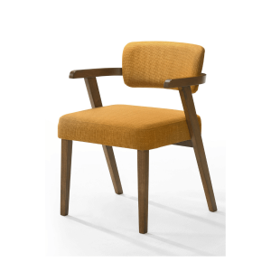 REA Stolica od Drveta – Žuto Tapaciranje