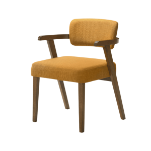 REA Stolica od Drveta – Žuto Tapaciranje