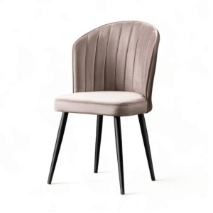 Trpezarijska stolica Rubi – tkanina 06 Cappuccino