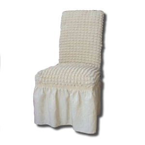 Rastezljiva vanilija navlaka za stolice NARCIS – zaštita i dekoracija