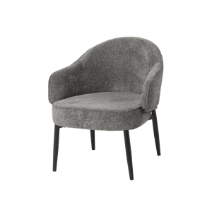 Udobna siva fotelja – univerzalna fotelja  70 × 75 × 60 cm