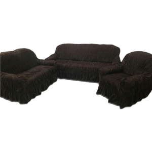 Mango tamnosmeđi prekrivač – univerzalna navlaka za namještaj