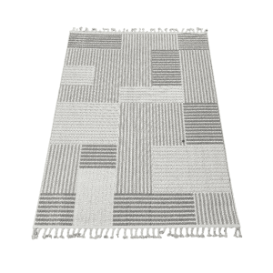 Athena 52A pleteni bukle tepih 160x230 – moderni geometrijski dizajn