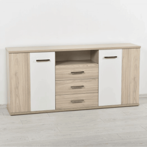 Komoda VITA BRIJEST/PREMIUM BIJELA visoki sjaj