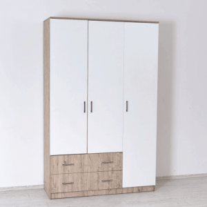 Trokrilni Ormar sa ladicama LEO V