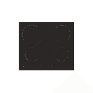 Candy CH64CCB/4U2 – ugradbena keramnička ploča za kuhanje 59 cm, 4 zone, touch kontrola