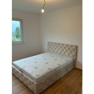 Francuski krevet za spavanje MARTIN 160x200 sa spremnikom, ležaj za spavanje s madracem i uzglavljem