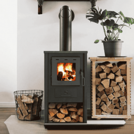 Kamin BLIST B1 EKO 7–9 kW – Peć na čvrsto gorivo sa čeličnom pločom